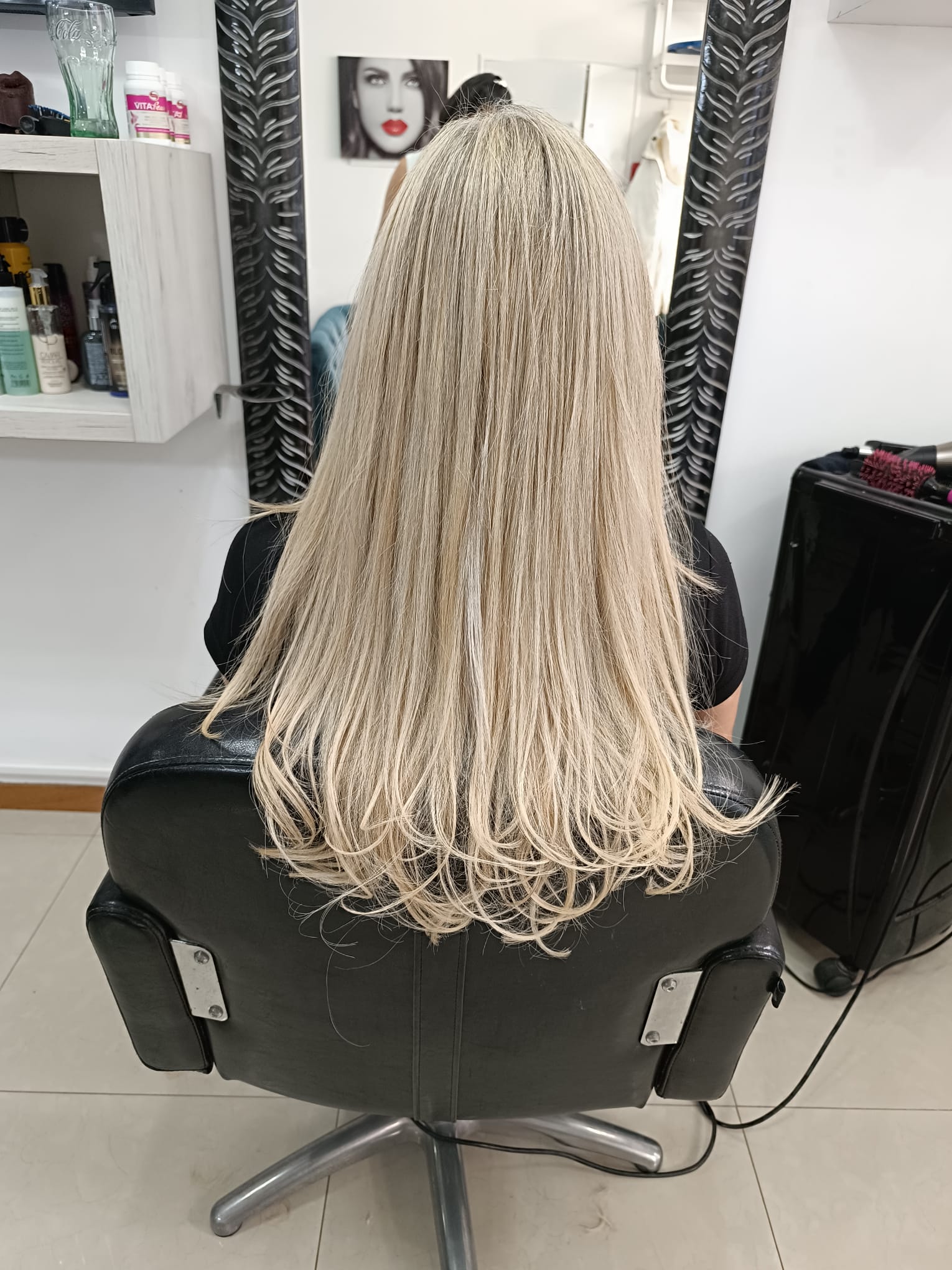 Serviço de cabeleireira